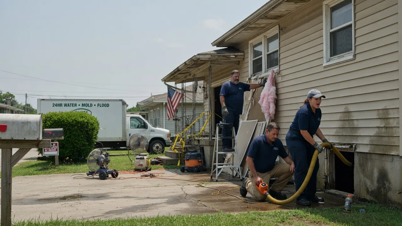 Water Damage Repair in Cranfills Gap, TX near me